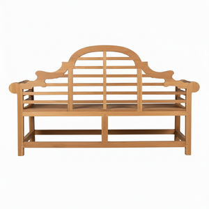 Best Selling Sturdy Indonesian Teak Marlboro Teak Garden <b>Bench</b> Seater Furniture with Rolled Armrest for Backyard Deck Lounging - Product Image 3