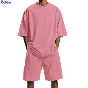 Conjunto Deportivo Informal Unisex Cómodo, Camiseta Holgada y Pantalones Cortos para Hombre, Nueva Colección de Verano, Conjunto Personalizado para Hombre - Product Image 4