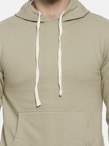 Sudadera con Capucha para Hombre, Corte Regular, Informal, de Algodón Tejido, con Bolsillo, para Otoño - Product Image 5