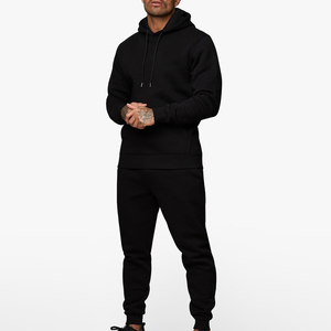 Custom Print Logo/Colors Winter Plus Size Men's Sweatpants and <b>Hoodie</b> Set Blank High Quality Men's <b>Hoodies</b> Sets Unisex Wholesale - Product Image 1