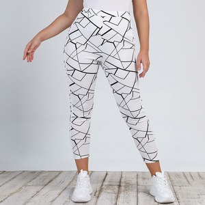 Leggings de Yoga Súper Suaves y Ligeras con Cintura Elástica Alta para Mujer, 100% Poliéster, Diseño Sólido, Leggings de Yoga con Cintura Elástica - Product Image 2