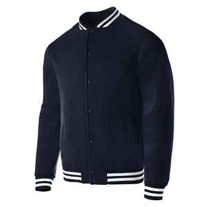 Chaquetas Universitarias para Hombre, Estilo Varsity, con Logotipo Personalizado, Manga Larga, Chaquetas Varsity Lisas, Chaqueta de Béisbol Informal - Product Image 4