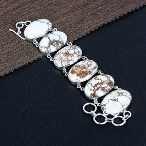 Wild Horse Jasper <b>Bracelet</b> 925 Sterling Silver Boho Handmade Gemstone Jewelry Statement Gift For Women - Product Image 4
