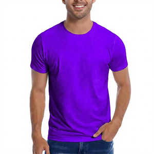 <b>Men's</b> Solid <b>Black</b> Short Sleeve O-Neck <b>Slim</b> <b>Fit</b> Casual Jersey 100% Bamboo Fiber Eco-Friendly T-<b>Shirt</b> - Product Image 6