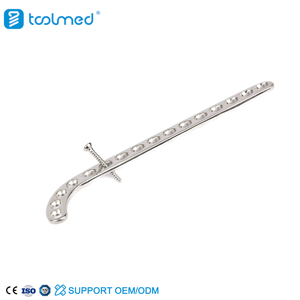 Pelat Kompresi Tulang Femur <span class=keywords><strong>Distal</strong></span> 2.0mm untuk Bedah Hewan dari Bahan SS untuk Kebidanan Hewan - Product Image 4