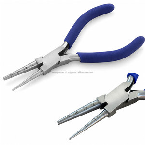 Alicates de Punta Fina de Acero Inoxidable AccuLoop de Alta Calidad - Herramienta Ligera y Personalizable para Joyería, para Trabajar con Alambre de Plata y Oro - Product Image 1