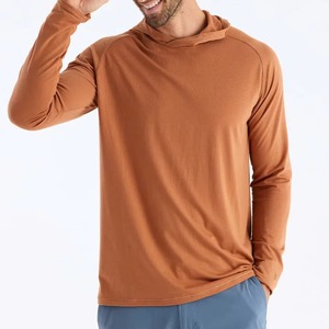 Wholesale Custom Men Base Layer Long Sleeve Tees Blank Breathable Summer Shirts OEM Lightweight <b>Compression</b> Tops Factory - Product Image 1