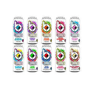 Bebida Energética Bang Sabor Miami Cola, Latas de 16oz con Agua Carbonatada y Sabores Naturales para Amantes de la Cola que Buscan Energía, Venta al Por Mayor - Product Image 1