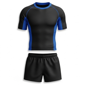 Uniforme de rugby de qualité durable, tissu doux et léger, coutures solides, coupe confortable, uniforme de rugby parfait pour une utilisation sportive - Product Image 2