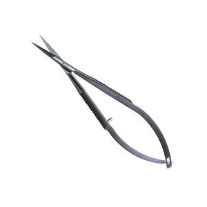 Tijeras de alta calidad con mango de resorte de acero inoxidable, vello facial, fosa nasal, recorte de cejas, uso de dedos, tijeras para cutículas - Product Image 3