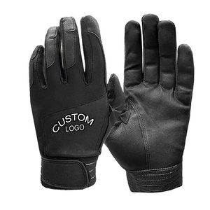 OEM <b>Men</b> Cabretta Leather Genuine Leather Palm Breathable All Weather Golf Gloves Adjustable Wrist <b>Strap</b> Non Slip Comfortable - Product Image 1