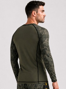 Suministro Directo de Fábrica, Venta al Por Mayor de Rashguards de MMA, Sublimados, Transpirables, de Secado Rápido, Antibacterianos, Bajo MOQ, Alta Calidad, Venta en Línea - Product Image 4