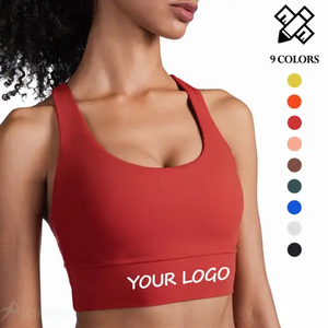 Venta al por Mayor de Sujetadores Deportivos de Nuevo Diseño, de Secado Rápido, para Yoga, Running, Fitness, Sin Costuras, para Mujer, con Logotipo Personalizado - Product Image 1
