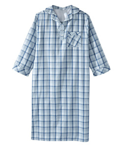 CONX CG-UHG-65 Hospital Patient Gowns for Women/Men Unisex Cotton Knitted <b>Post</b> Surgery Back Tie Easy Put/Remove Needle Detection - Product Image 6