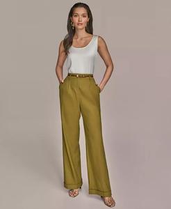 Pantaloni larghi da Donna in misto lino | Donna Karan New York - Product Image 5