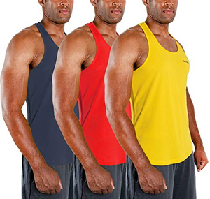 Custom Eco-Friendly <b>Mens</b> 100% Cotton <b>Gym</b> Tank Top Breathable Knitted Solid Running Sports <b>Vest</b> Plus Size Front Logo - Product Image 1