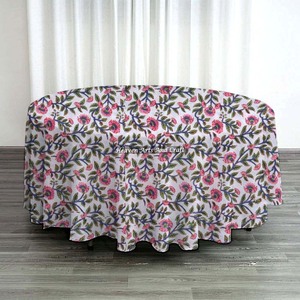 Nuevo y Hermoso Mantel Redondo de 150 cm para Mesa de Comedor de 4 Plazas, Tela Suave y Duradera para Decoración de Cocina, Hogar, Bodas y Fiestas - Product Image 4