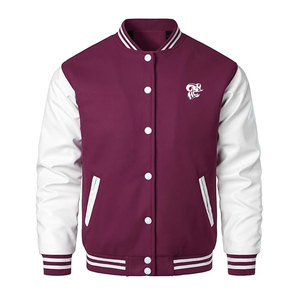 Nouvelle arrivée : veste varsity streetwear élégante pour homme, tissu moderne et durable, veste tendance pour tenue quotidienne - Product Image 1