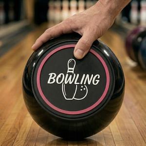 <b>Bowling</b> Elbow Pad with Pink Trim Black PP Material Universa Sports Protection All Seasons - Product Image 2