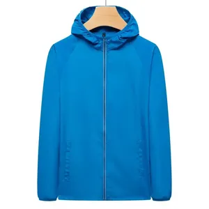 Chaqueta Cortavientos Impermeable para Camping, Unisex, para Escalada al Aire Libre, Secado Rápido, Protección UV, Talla Grande 7XL - Product Image 1