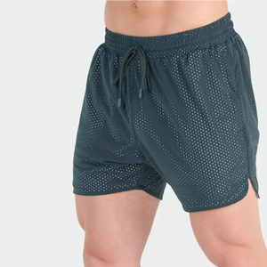 Pantalones Cortos Deportivos Personalizados para Hombre, 100% Algodón, Absorbentes de Sudor, con Cordón Ajustable, Pantalones Cortos Casuales de Verano - Product Image 5
