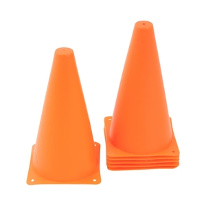 Cônes de sport résistants aux intempéries, cônes d'entraînement de haute qualité, cônes de sport en plastique pour extérieur, cônes durables et grands, fournisseur - Product Image 2