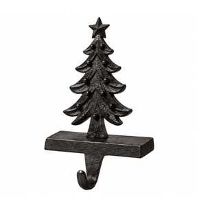 Soporte de Lujo para Calcetines Navideños de Metal Plateado con Forma de Estrella, Gancho para Colgar Calcetines en la Chimenea, Decoración para el Hogar - Product Image 3