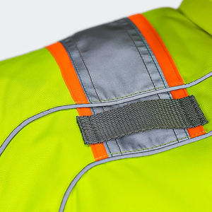 Chaqueta de seguridad de alta visibilidad con paneles de contraste, chaqueta de trabajo reflectante y protectora, chaqueta de seguridad de alta visibilidad para servicios públicos - Product Image 5