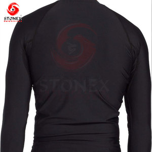 Custom Men's Compression Long Sleeve rash guard Moisture Wicking <b>Athletic</b> Gym Workout Running Base Layer Sportswear - Product Image 2
