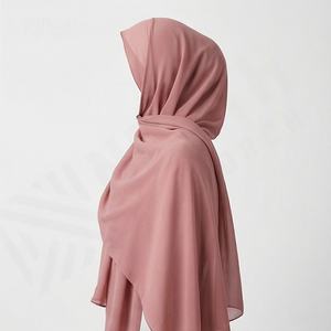 Hijab pour femmes musulmanes, couleur personnalisée, dernier design, meilleure qualité, nouveau, doux, respirant, écharpe de mode haut de gamme, vente chaude - Product Image 3