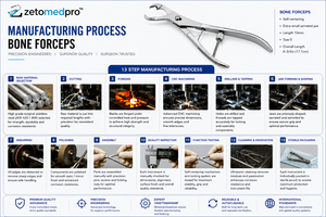 VERBRUGGE คีมจับกระดูกแบบล็อคเร็ว 6 นิ้ว ถึง 11 นิ้ว ZETOMEDPRO - Product Image 2