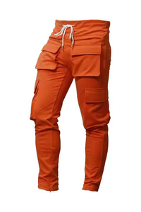 Pantalones Cargo de Moda para Hombre 2022, Pantalones Jogger con Seis Bolsillos, Ropa de Trabajo, Pantalones Cargo Multibolsillos para Hombre - Product Image 6