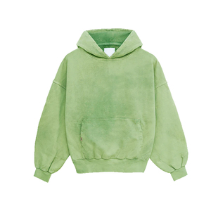 Sudadera con Capucha de Algodón Grueso para Hombre, Sudadera con Capucha de Felpa de Primera Calidad, Logotipo Personalizado al por Mayor - Product Image 1