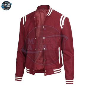 Vestes universitaires pour hommes grandes tailles, vente en gros de vestes universitaires vierges, vestes universitaires personnalisées avec logo, vestes universitaires simples pour hommes - Product Image 3