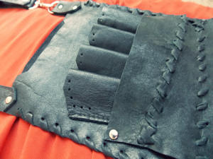 Étui pour ciseaux de barbier en cuir véritable, anti-odeur, confortable, décontracté, organiseur de ciseaux pour coiffeur, rasoir LBSH-0035 - Product Image 4