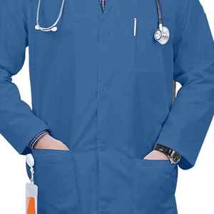 Bata de Laboratorio Médica de Alta Calidad, Uniforme Médico de Protección Clínica para Profesionales de la Salud, Impresión de Logotipo Personalizado, Lista para Enviar - Product Image 2
