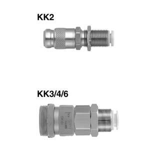ข้อต่อ KK4S-12E SMC pneumatics ชิ้นส่วนนิวเมติก - Product Image 3