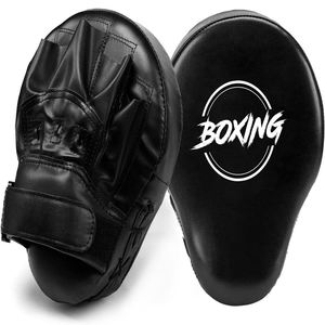 Premium Boxing <b>Focus</b> <b>Pads</b> Lightweight Curved Punch Mitts for Boxing and MMA Training - Product Image 6