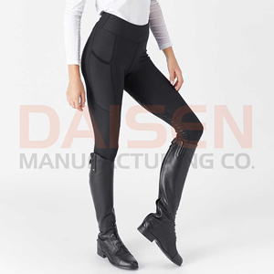 Leggings d'équitation pour femmes avec grip en silicone, extensibles, légers et respirants, pour l'entraînement équestre - Product Image 6