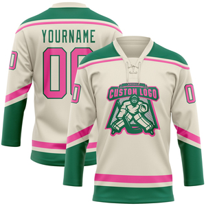 Vente directe d'usine, prix de gros bas, meilleure qualité, 100% polyester doux, col en V, manches trois quarts, maillot de hockey d'hiver - Product Image 5