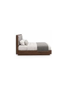 Base de Cama Moderna de Madera Maciza, Estilo Plataforma Simple, Muebles Duraderos para Dormitorio, Hogar, Hotel, Resort, Apartamento - Product Image 3