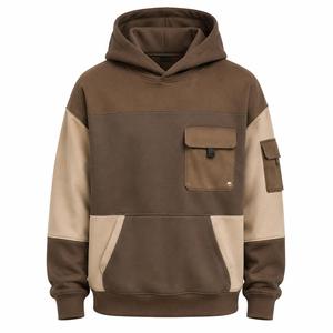 Sudadera con Capucha para Hombre, Invierno, ODM, Personalizada, Talla Grande, 370g, Ecológica, Spandex/Algodón, Sólida, Unisex, Forro Polar Grueso, Secado Rápido, Transpirable - Product Image 1