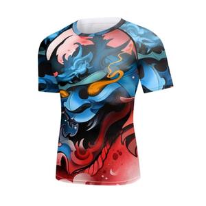 Custom Logo Streetwear <b>Box</b> Cut Tee T Shirt Heavyweight Cropped Top T Shirt Graphic Cotton Oversized Boxy Fit T-Shirt Men - Product Image 6