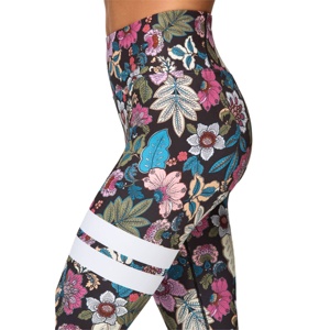 Legging de Yoga 100% Polyester pour femmes, moulant, avec Logo de Sublimation - Product Image 4