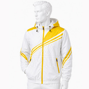 Chaqueta Cortavientos Impermeable Ligera para Hombre, con Cuello Alto y Capucha, Transpirable, de Primera Calidad - Product Image 2