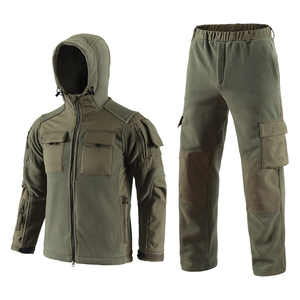 Conjunto de Sudadera y Pantalones Deportivos de Forro Polar de Alta Calidad para Hombre, Estampado, Casual, Ecológico, para Invierno - Product Image 3