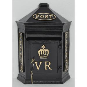 Black Powder Coated Metal <b>Letter</b> <b>Box</b> For Home Decoration Customizable Mailbox Farmhouse Garden Supplies - Product Image 5