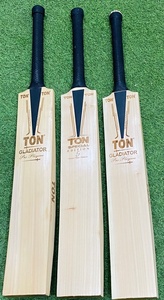 Bate de críquet de mango corto de madera de sauce inglés SS TON - Product Image 3