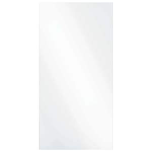 Miroir mural rectangulaire en verre trempé de 15,75 x 31,50 pouces, design sans cadre - Product Image 2