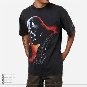 Camiseta Oversize de Algodón 100% Pesado para Hombre con Logo Personalizado, Ecológica y Transpirable, Estilo Streetwear 2026, Corte Holgado - Product Image 6